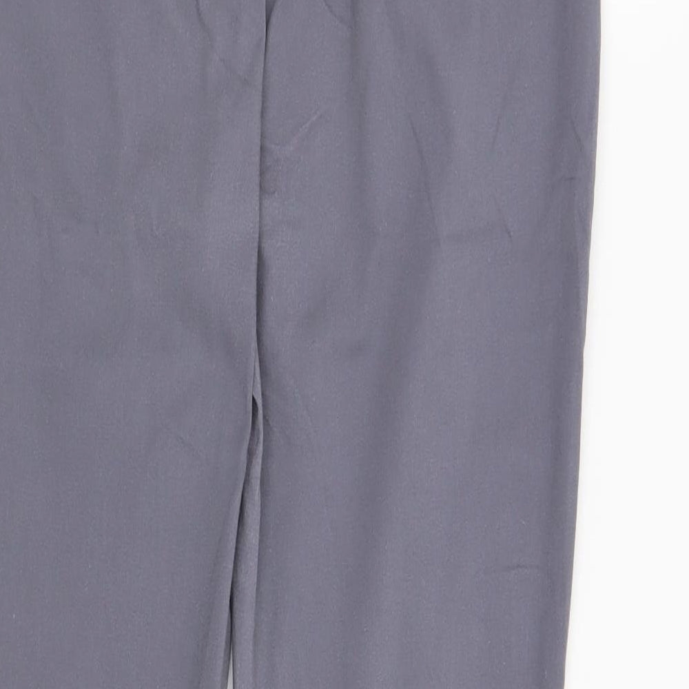 Atmosphere Womens Grey   Chino Trousers Size 12 L25 in
