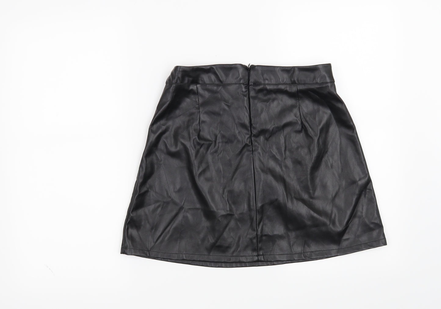 Boohoo Womens Black   Mini Skirt Size 10