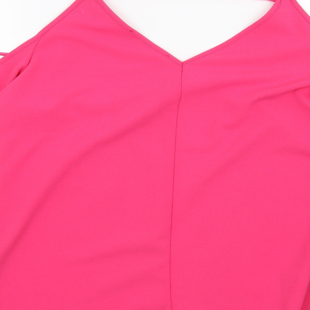 Very Womens Pink   Basic Blouse Size 16