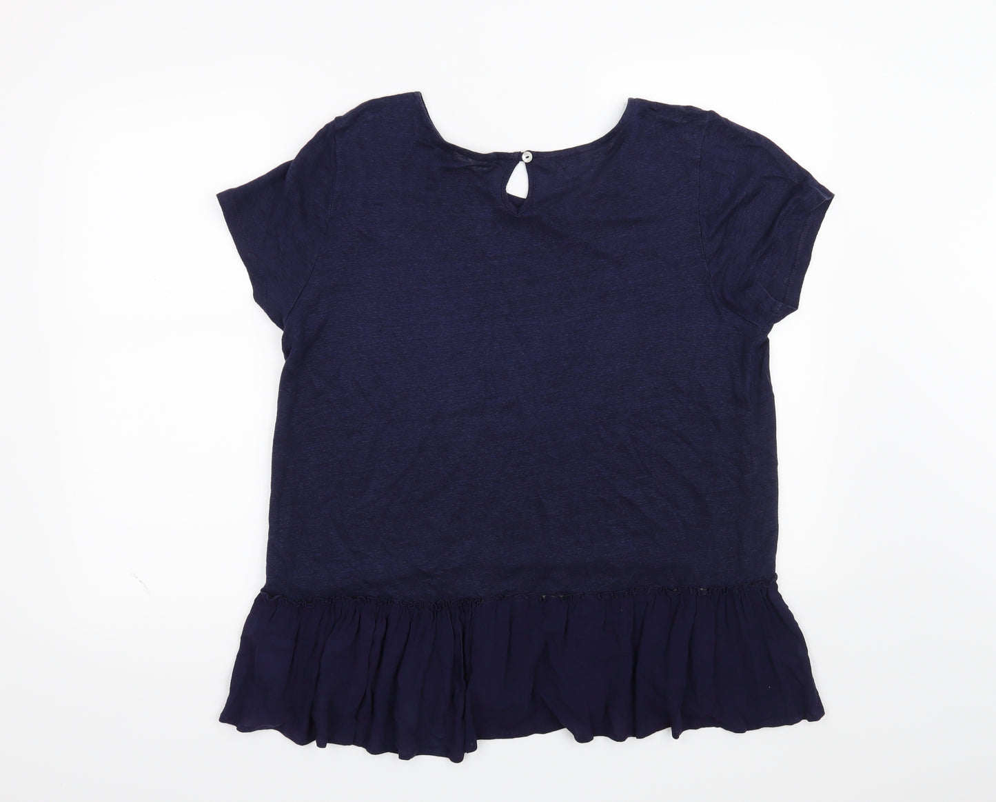Monsoon Womens Blue   Basic Blouse Size 18