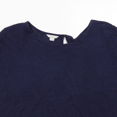 Monsoon Womens Blue   Basic Blouse Size 18