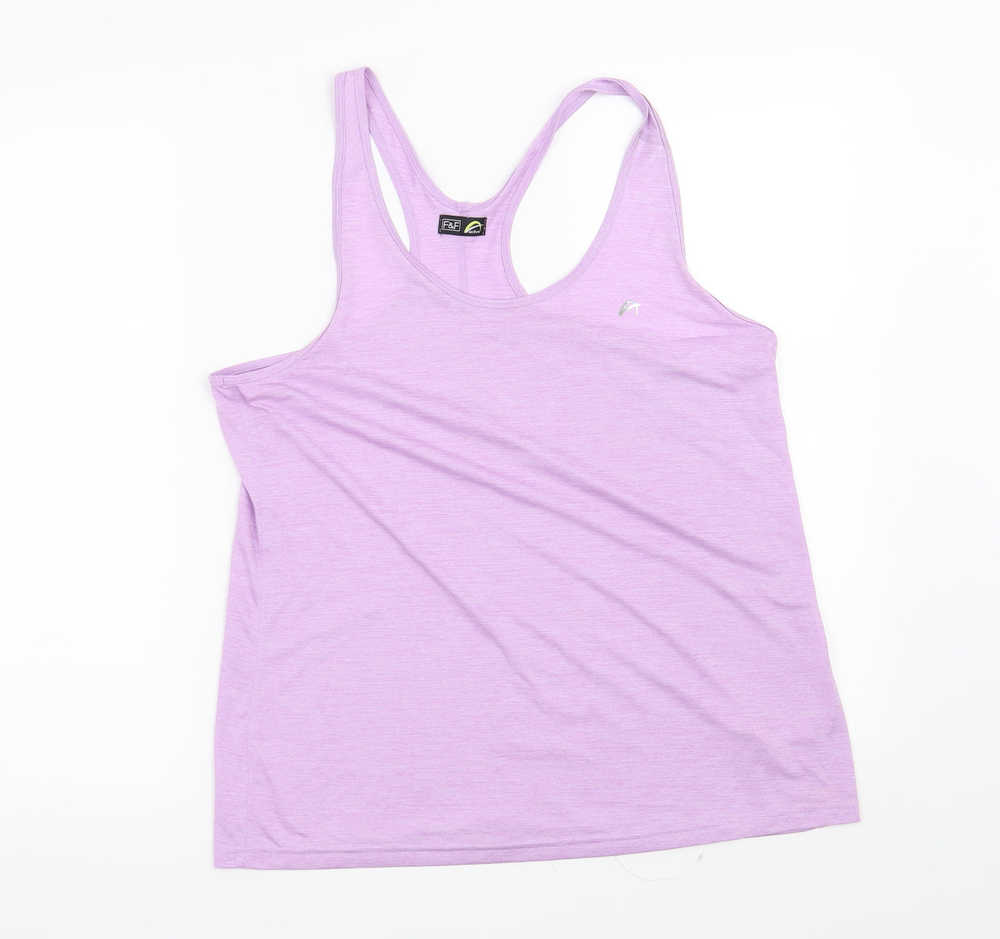 F&F Womens Purple   Basic T-Shirt Size L