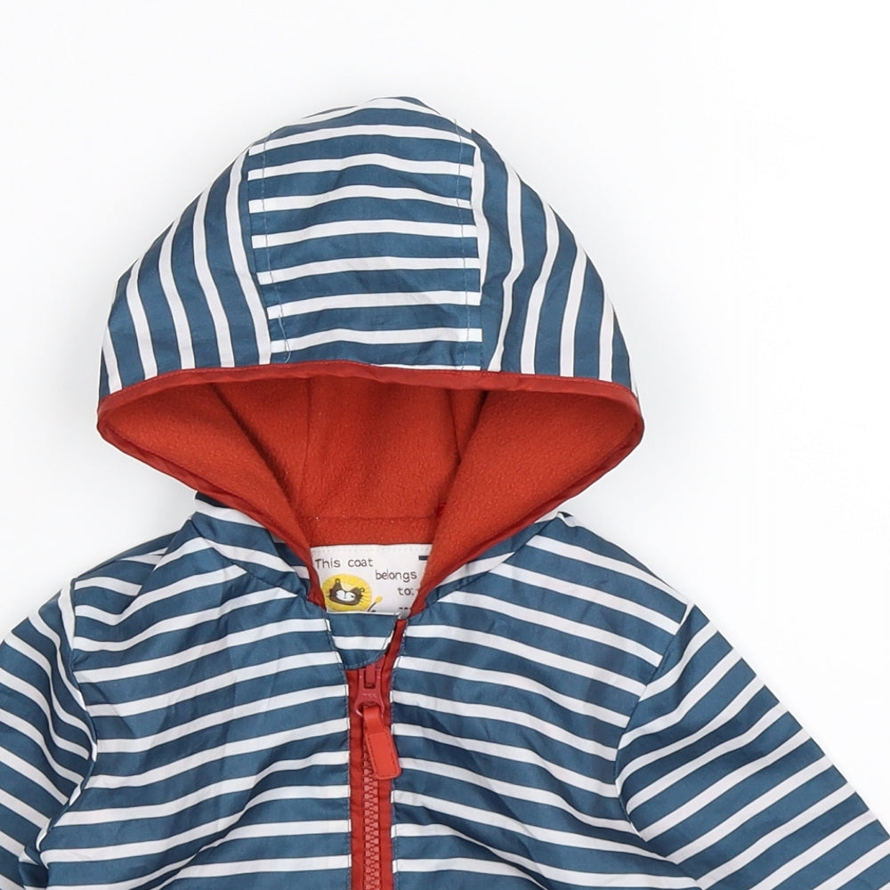 TU Baby Blue Striped  Jacket  Size 12-18 Months