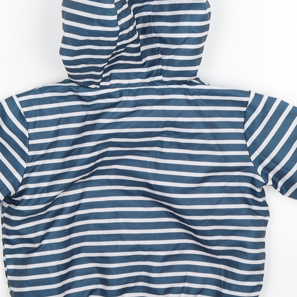 TU Baby Blue Striped  Jacket  Size 12-18 Months
