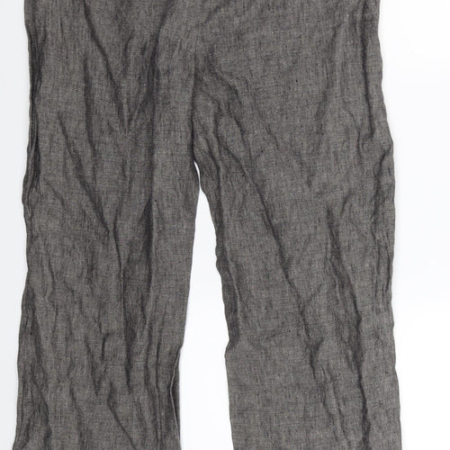 ALEX Womens Grey   Trousers  Size 14 L27 in