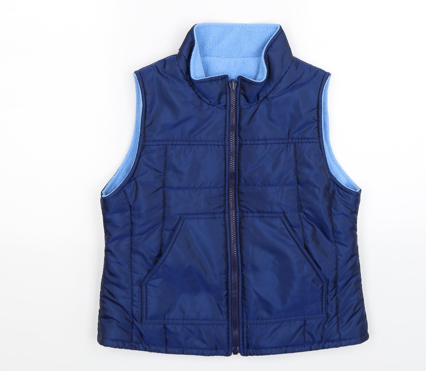 Marks and Spencer Boys Blue   Gilet Jacket Size 7-8 Years