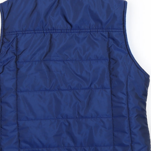 Marks and Spencer Boys Blue   Gilet Jacket Size 7-8 Years