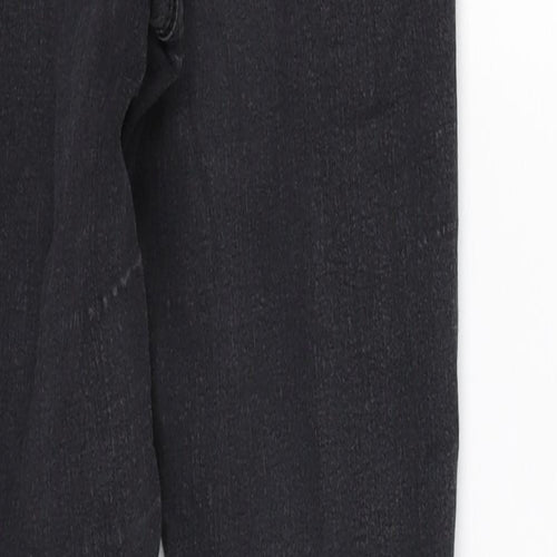 Topshop Womens Black  Denim Jegging Jeans Size 25 in L26 in
