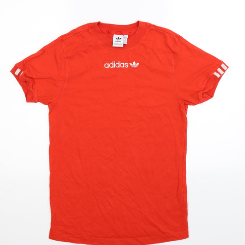 adidas Womens Red   Basic T-Shirt Size 10