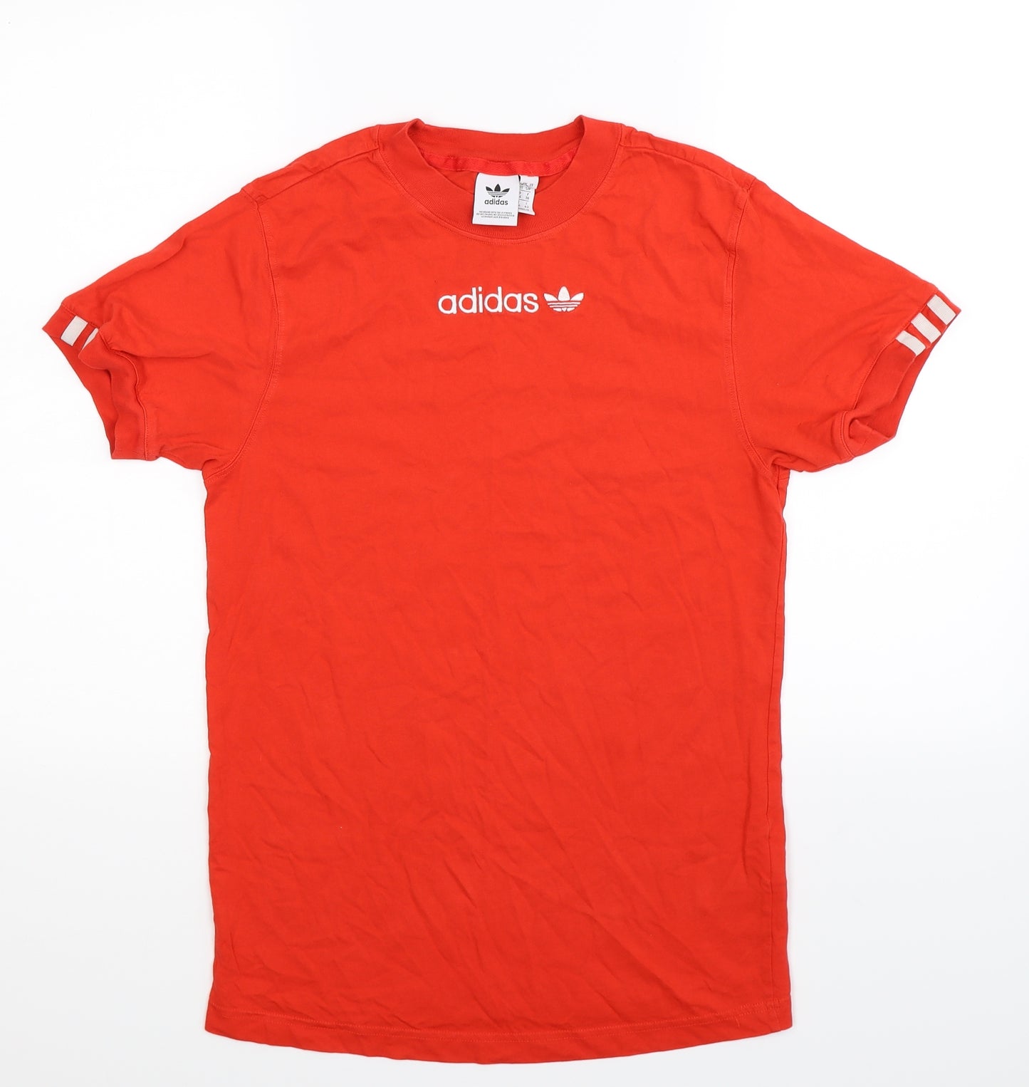 adidas Womens Red   Basic T-Shirt Size 10