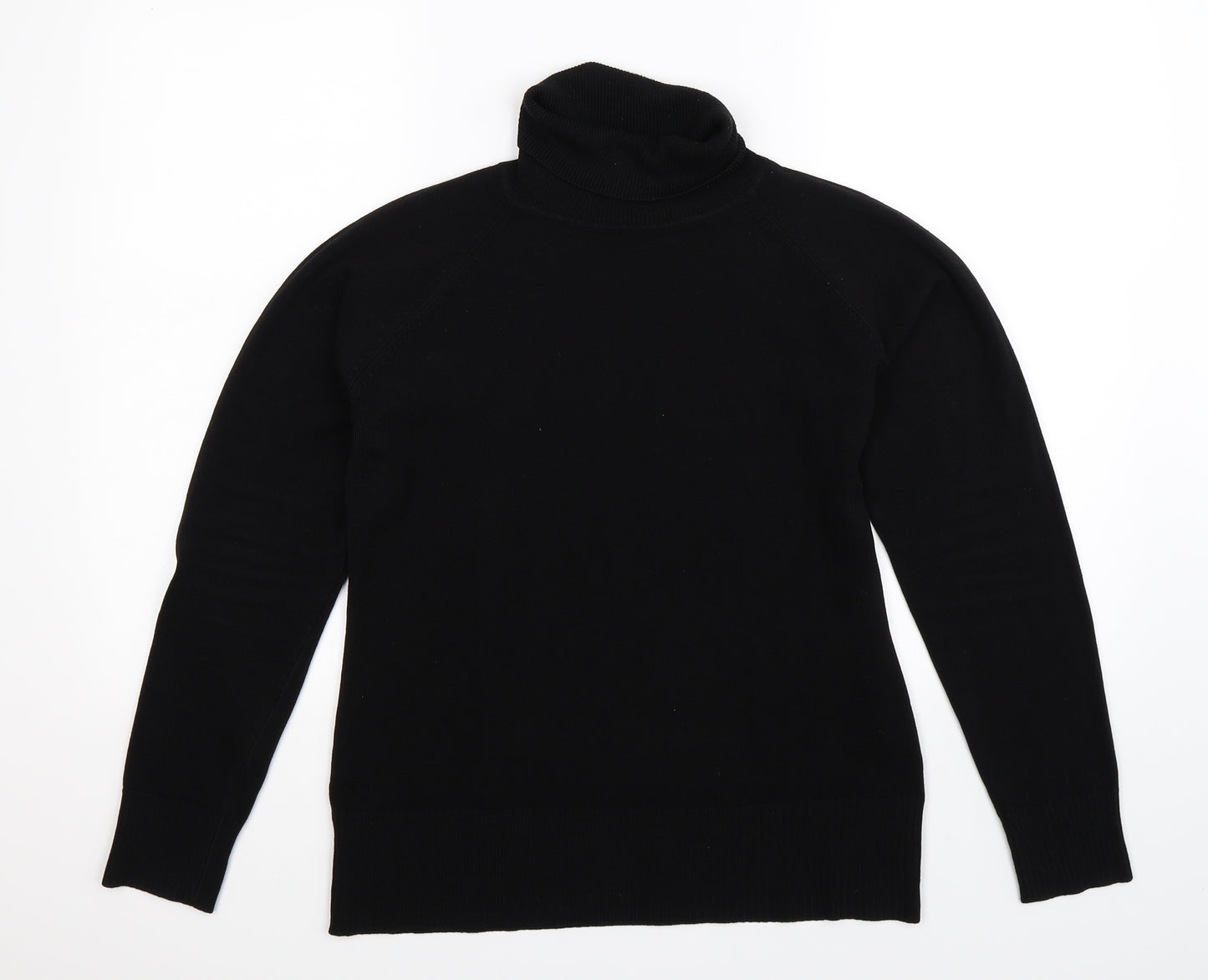 TU Womens Black  Knit Pullover Jumper Size 14
