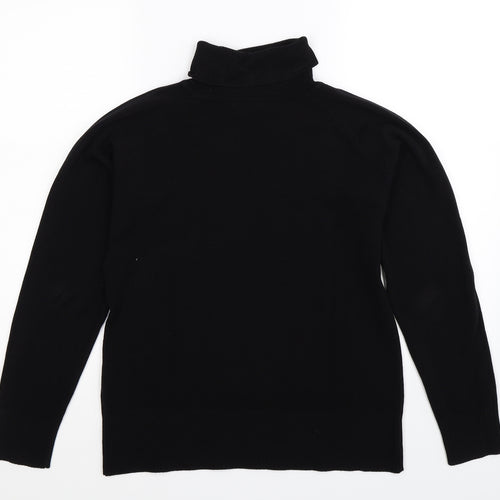 TU Womens Black  Knit Pullover Jumper Size 14