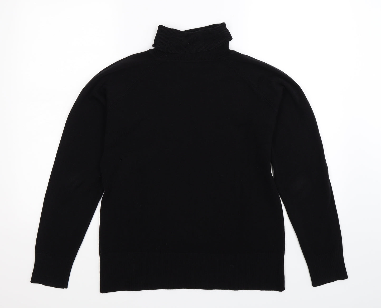 TU Womens Black  Knit Pullover Jumper Size 14
