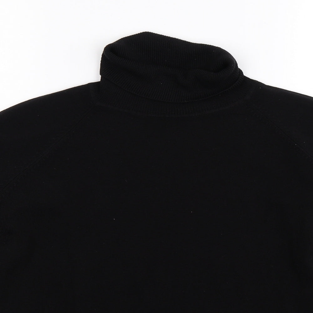 TU Womens Black  Knit Pullover Jumper Size 14
