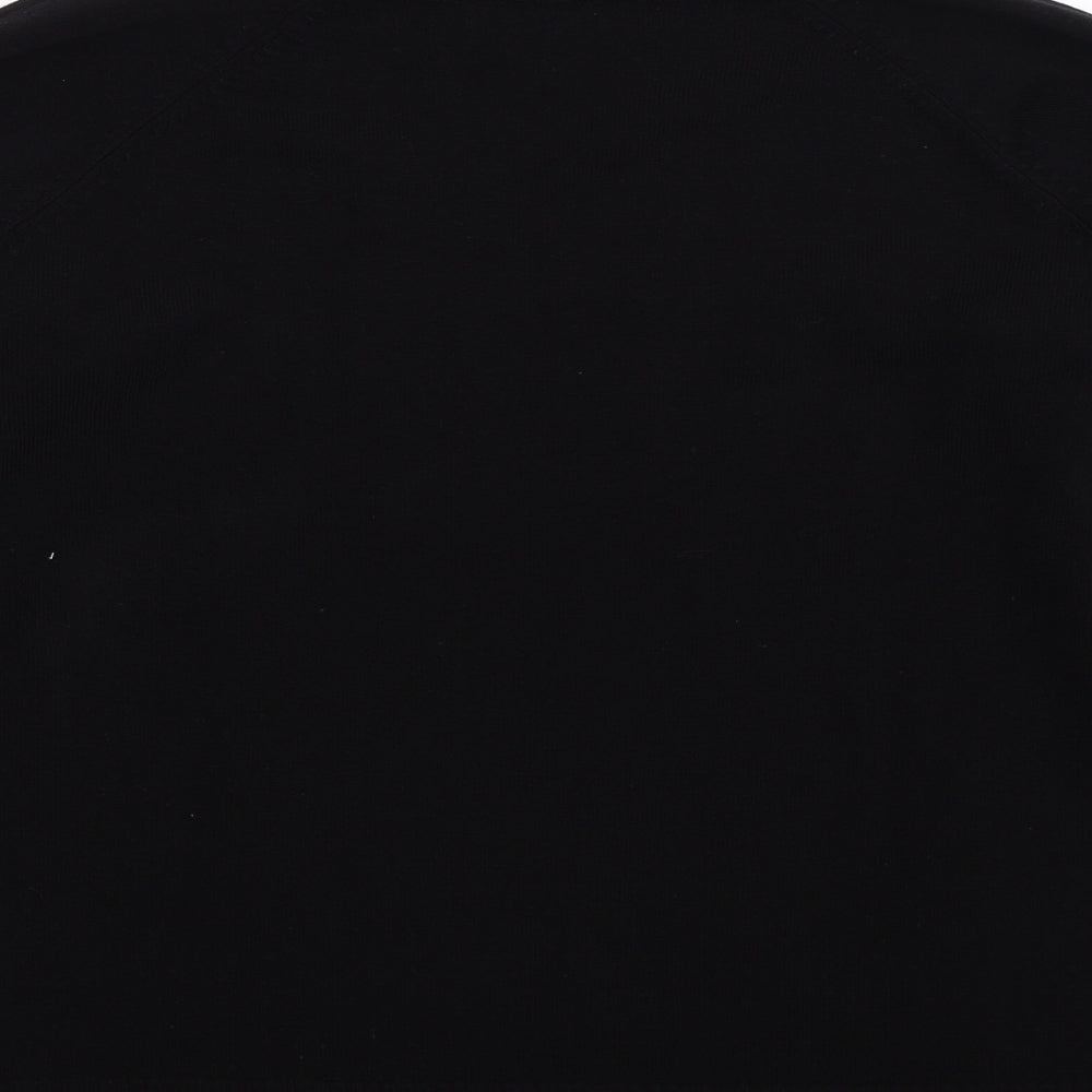 TU Womens Black  Knit Pullover Jumper Size 14