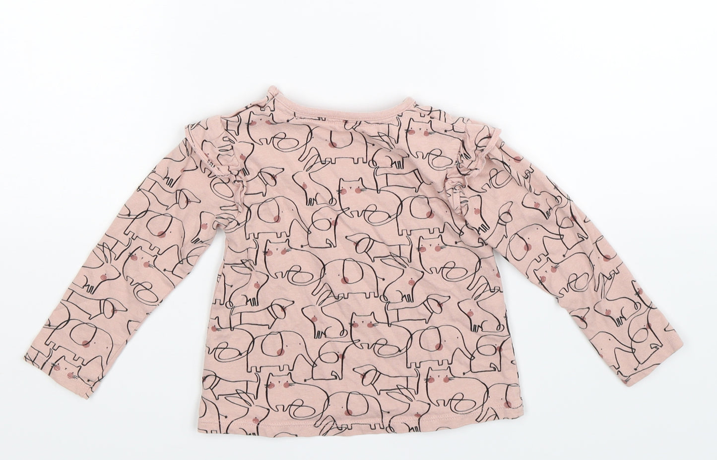 TU Baby Pink    T-Shirt Size 18-24 Months
