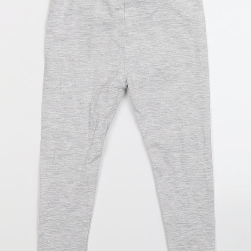 St Michael Girls Grey   Jegging Trousers Size 3-4 Years - Leggings