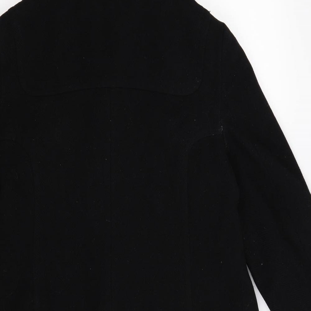 Dorothy Perkins Womens Black   Overcoat Coat Size 20