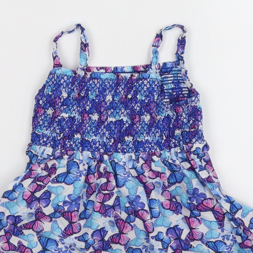Marks and Spencer Girls Multicoloured Floral  Fit & Flare  Size 2-3 Years