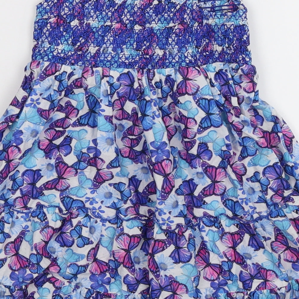 Marks and Spencer Girls Multicoloured Floral  Fit & Flare  Size 2-3 Years
