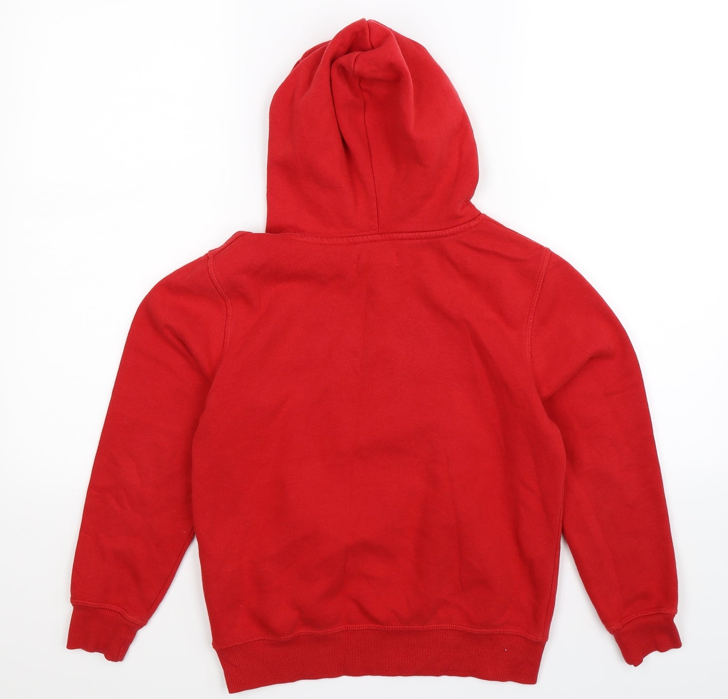 H&M Boys Red   Pullover Hoodie Size 9-10 Years