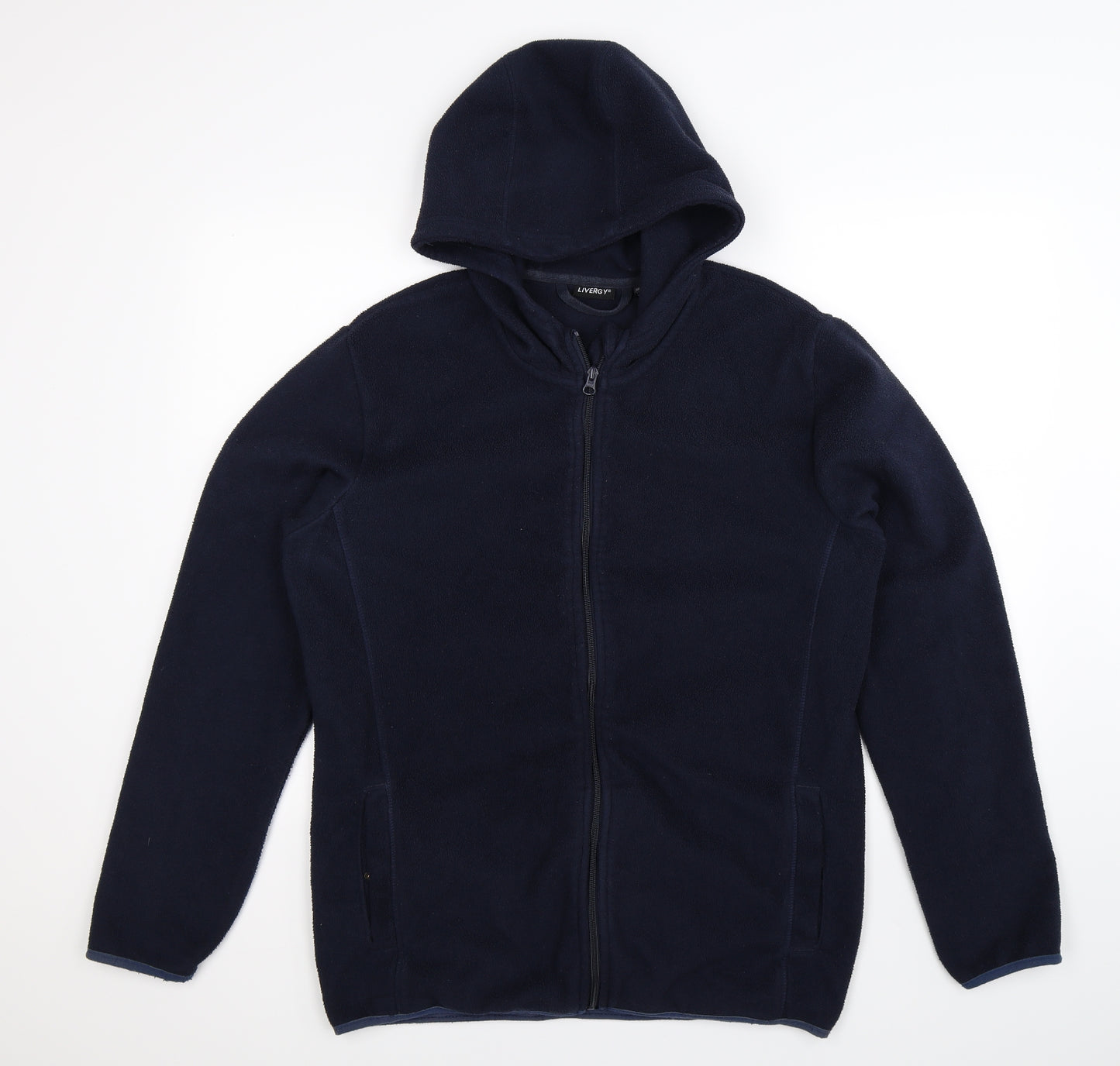 Livergy Mens Blue  Fleece Jacket  Size L