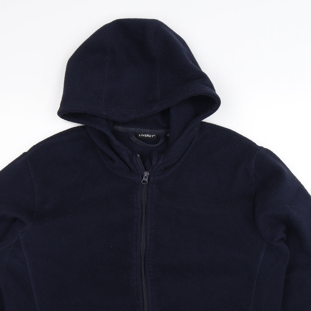 Livergy Mens Blue  Fleece Jacket  Size L