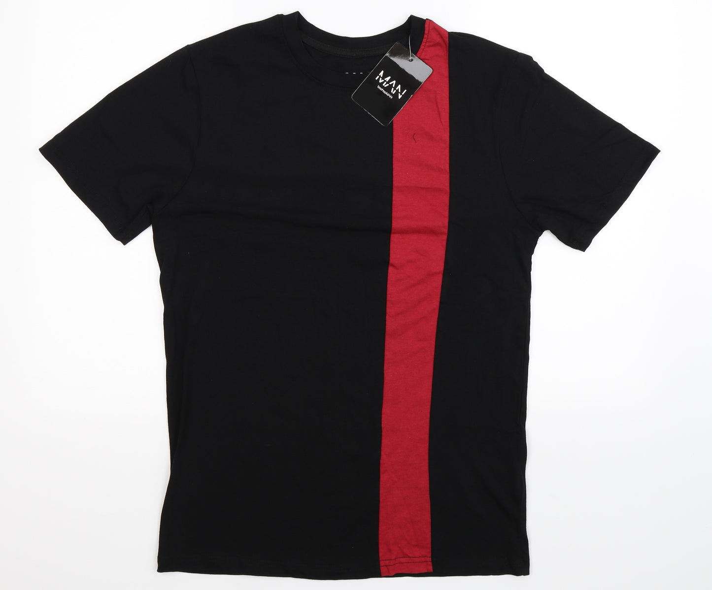 Boohoo Mens Black    T-Shirt Size XL