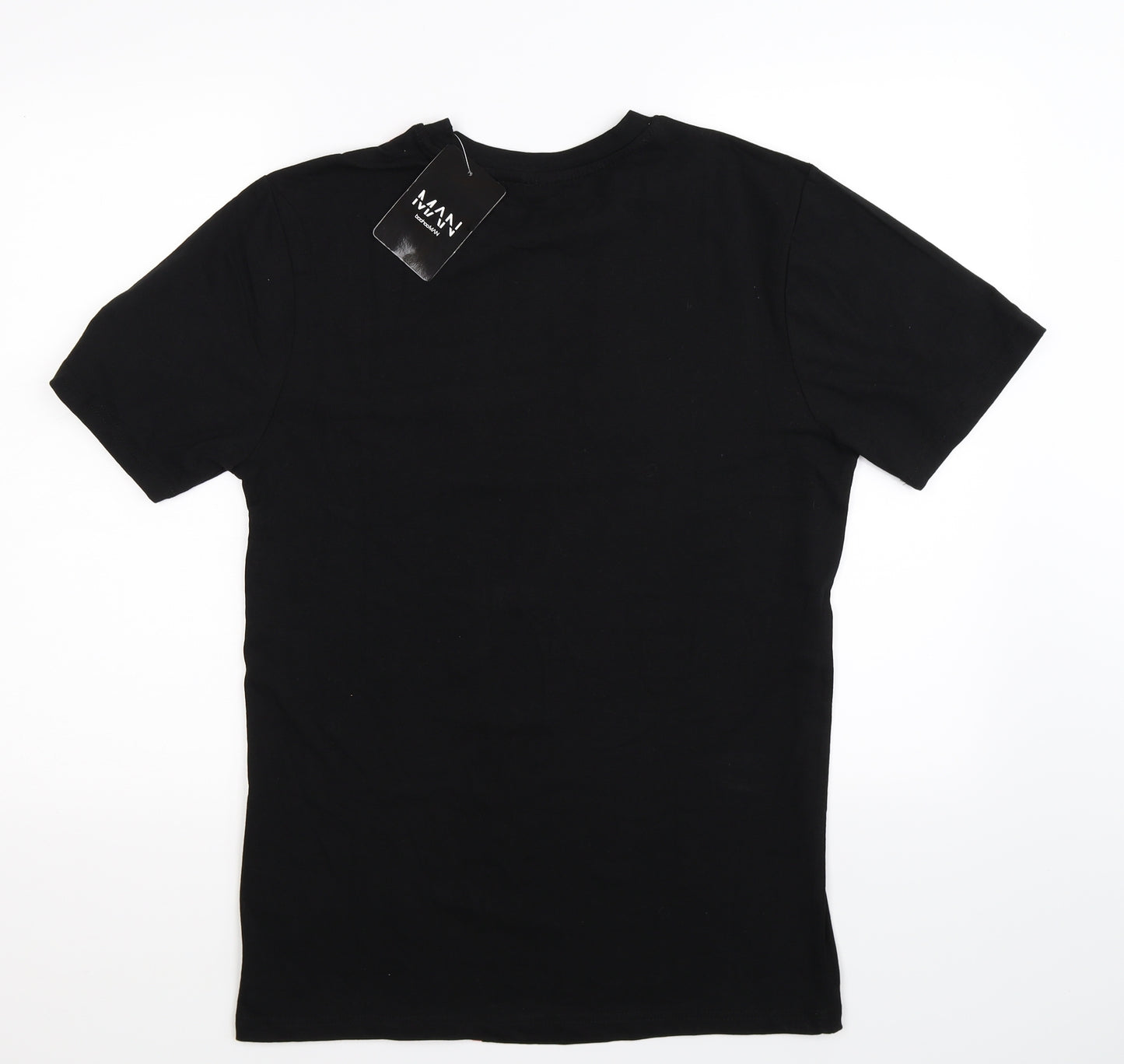 Boohoo Mens Black    T-Shirt Size XL