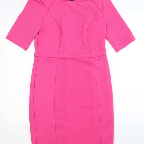 Dorothy Perkins Womens Pink   Bodycon  Size 12