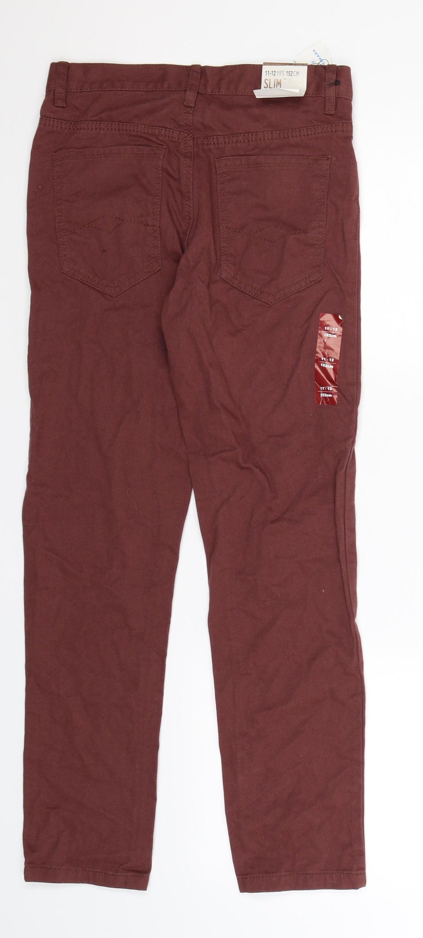 Denim Co Boys Brown  Denim Straight Jeans Size 11-12 Years
