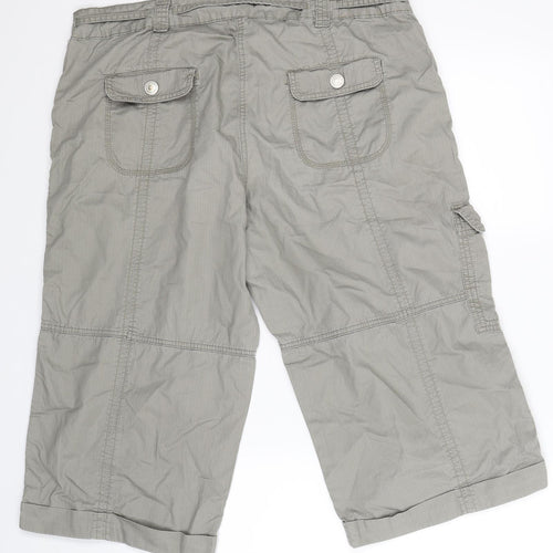 Dorothy Perkins Womens Grey   Bermuda Shorts Size 18