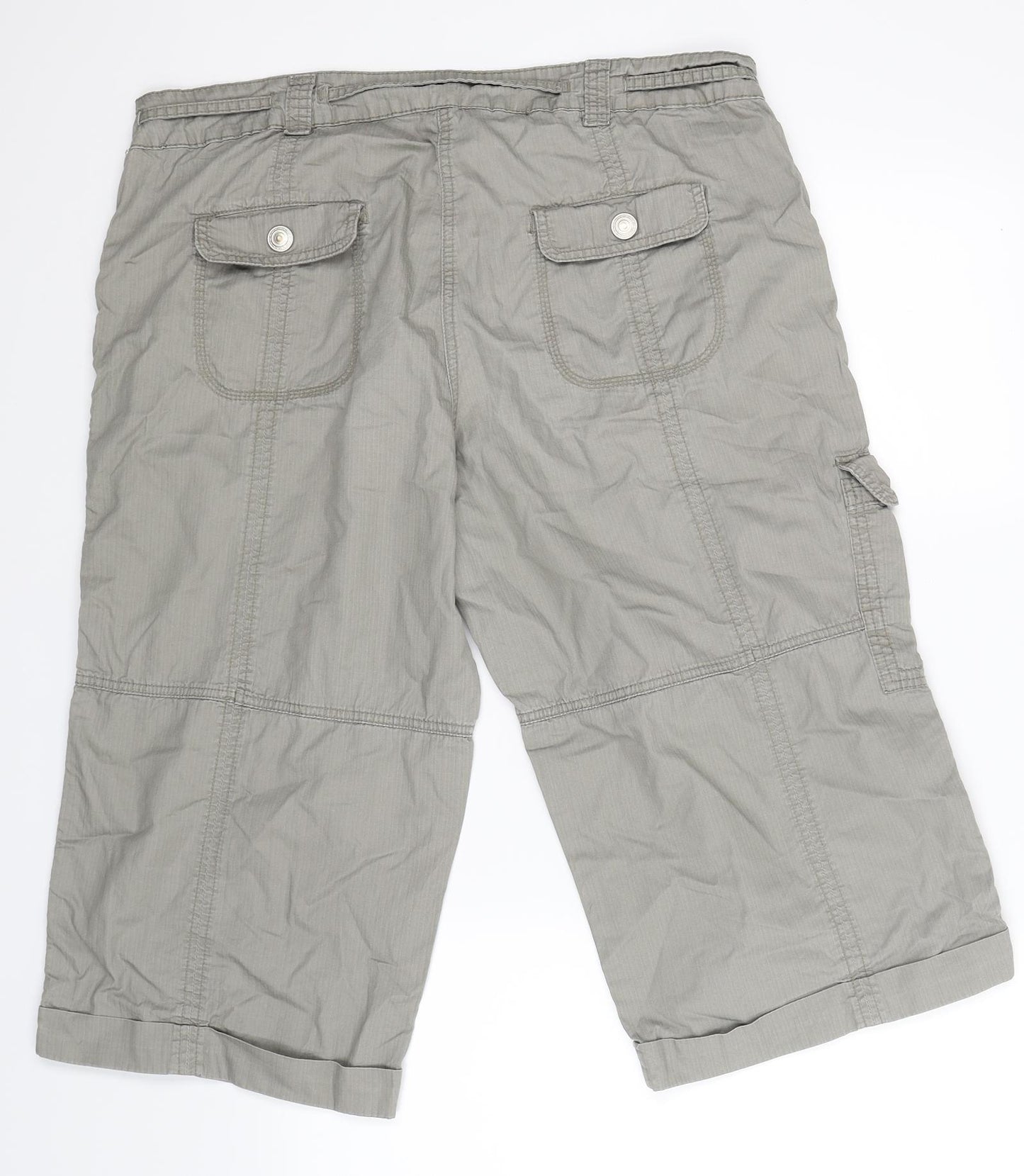 Dorothy Perkins Womens Grey   Bermuda Shorts Size 18