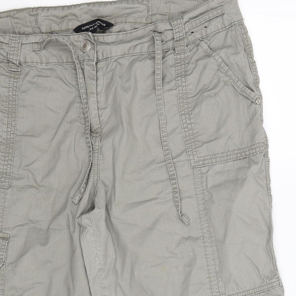 Dorothy Perkins Womens Grey   Bermuda Shorts Size 18