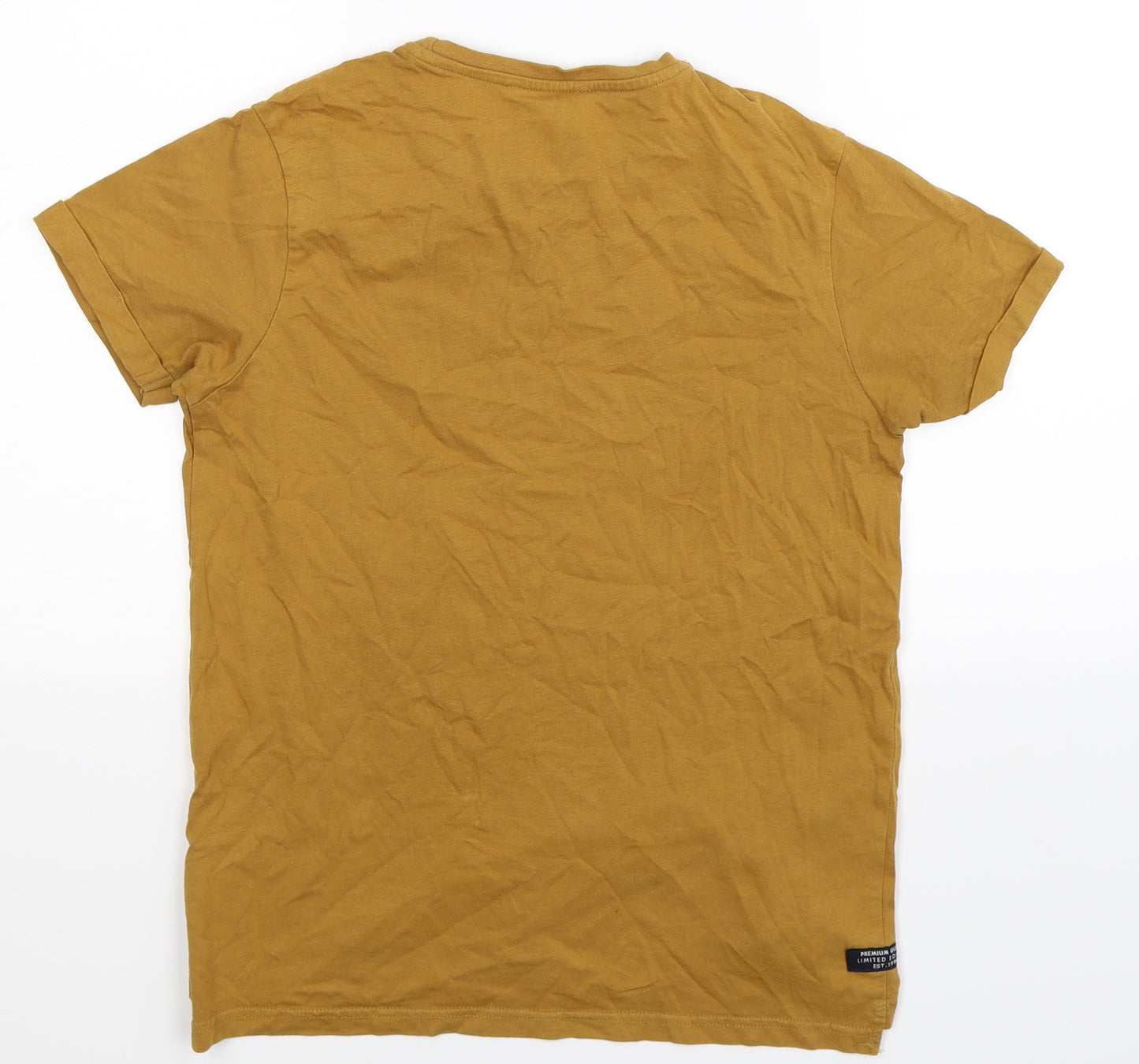 George Boys Beige   Basic T-Shirt Size 12-13 Years