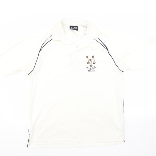 GM Mens Beige    T-Shirt Size M