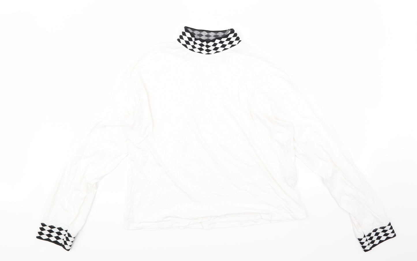 FOREVER 21 Womens White   Basic T-Shirt Size L