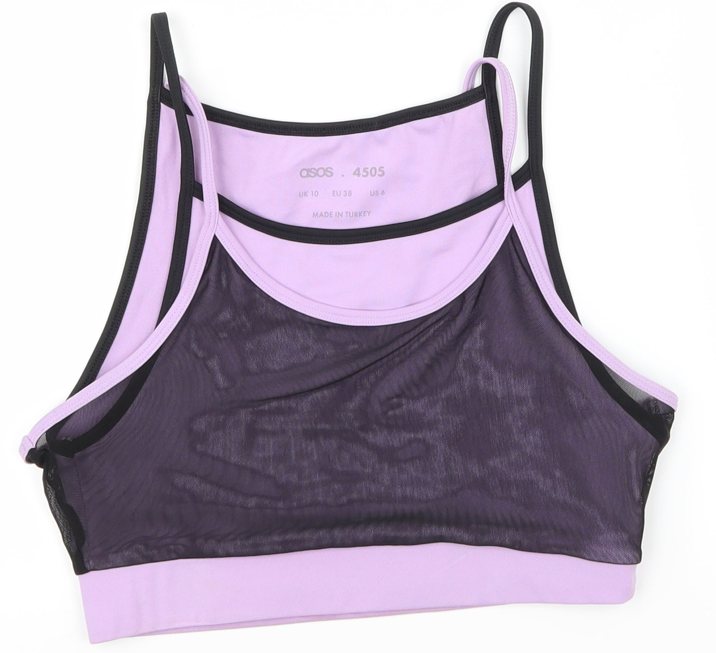 ASOS Womens Purple   Basic Tank Size 10