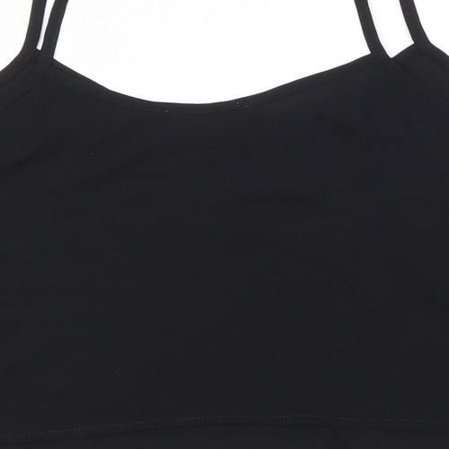 Topshop Womens Black   Basic Tank Size 10
