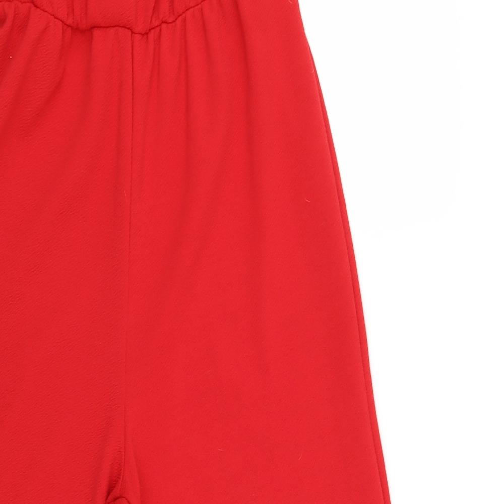 Select Womens Red   Jumpsuit One-Piece Size 10