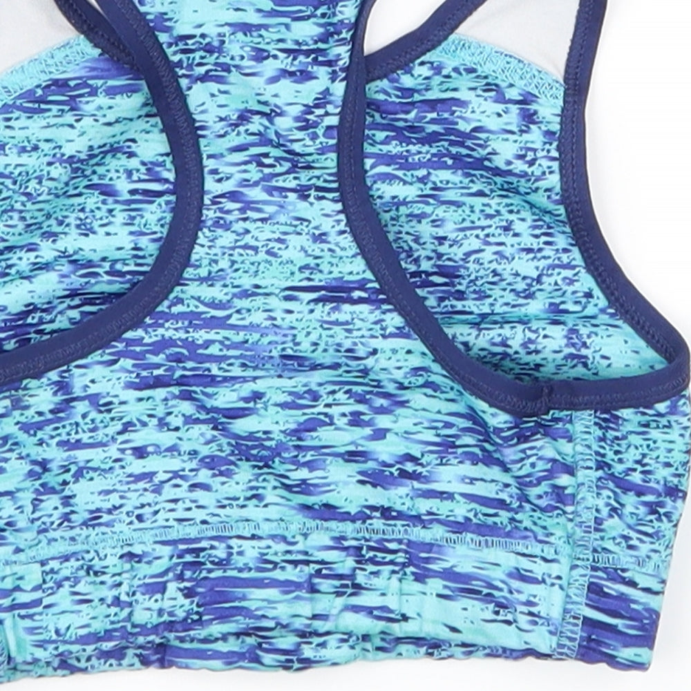 souluxe Girls Blue   Basic Tank Size 4-5 Years