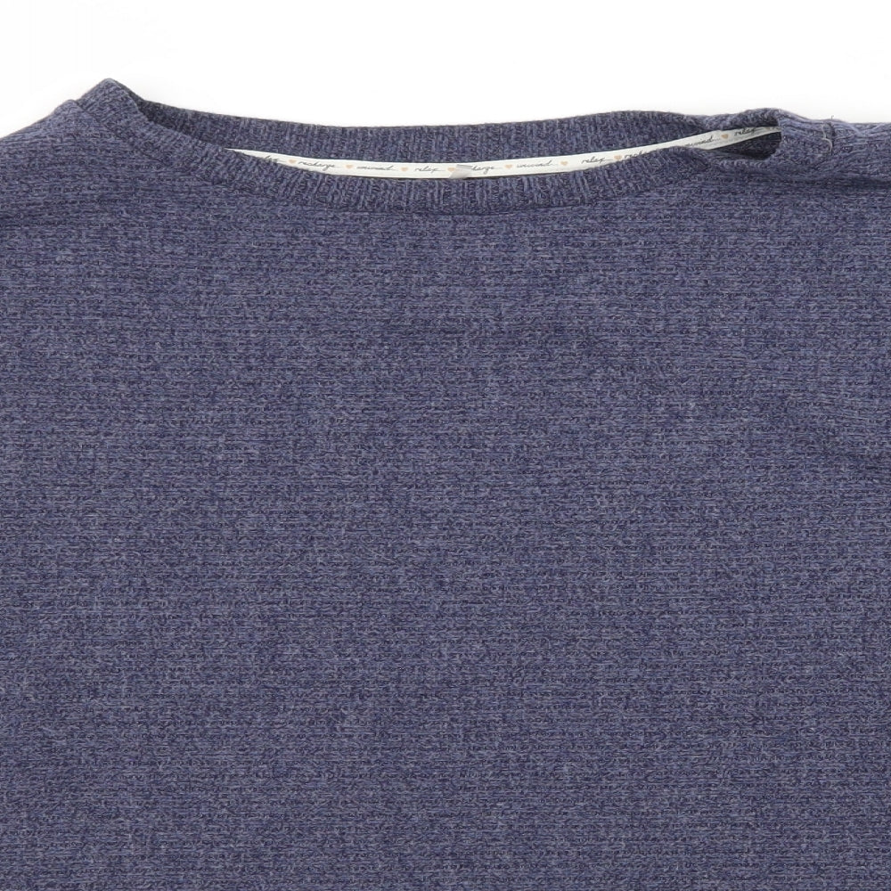 George Womens Blue   Pullover Sweatshirt Size 16