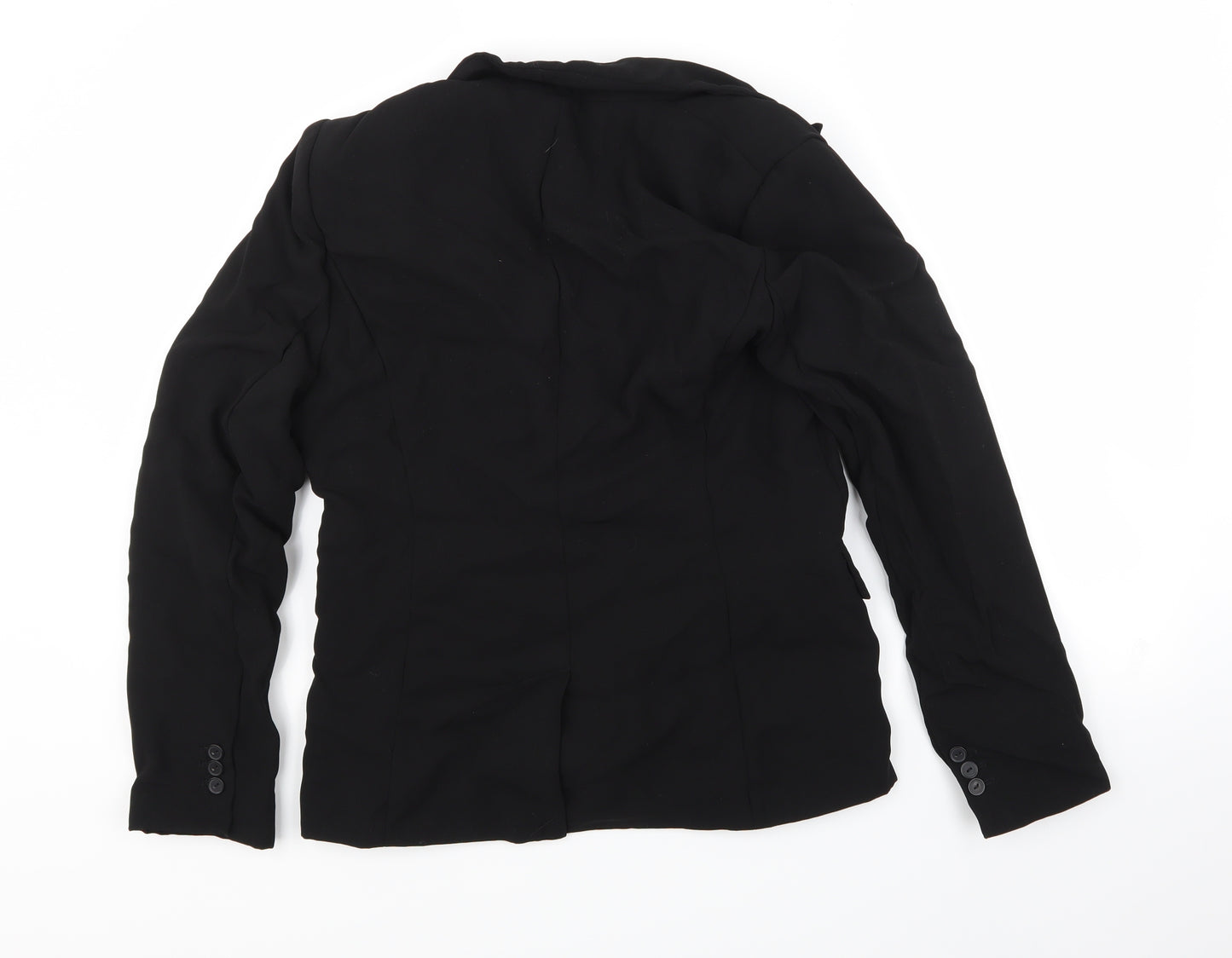 Papaya Womens Black   Jacket Blazer Size 14