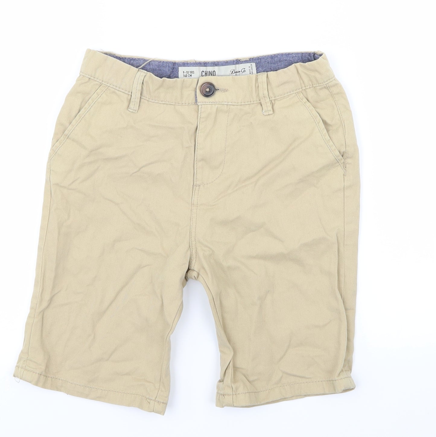 Primak Boys Beige   Chino Shorts Size 9-10 Years