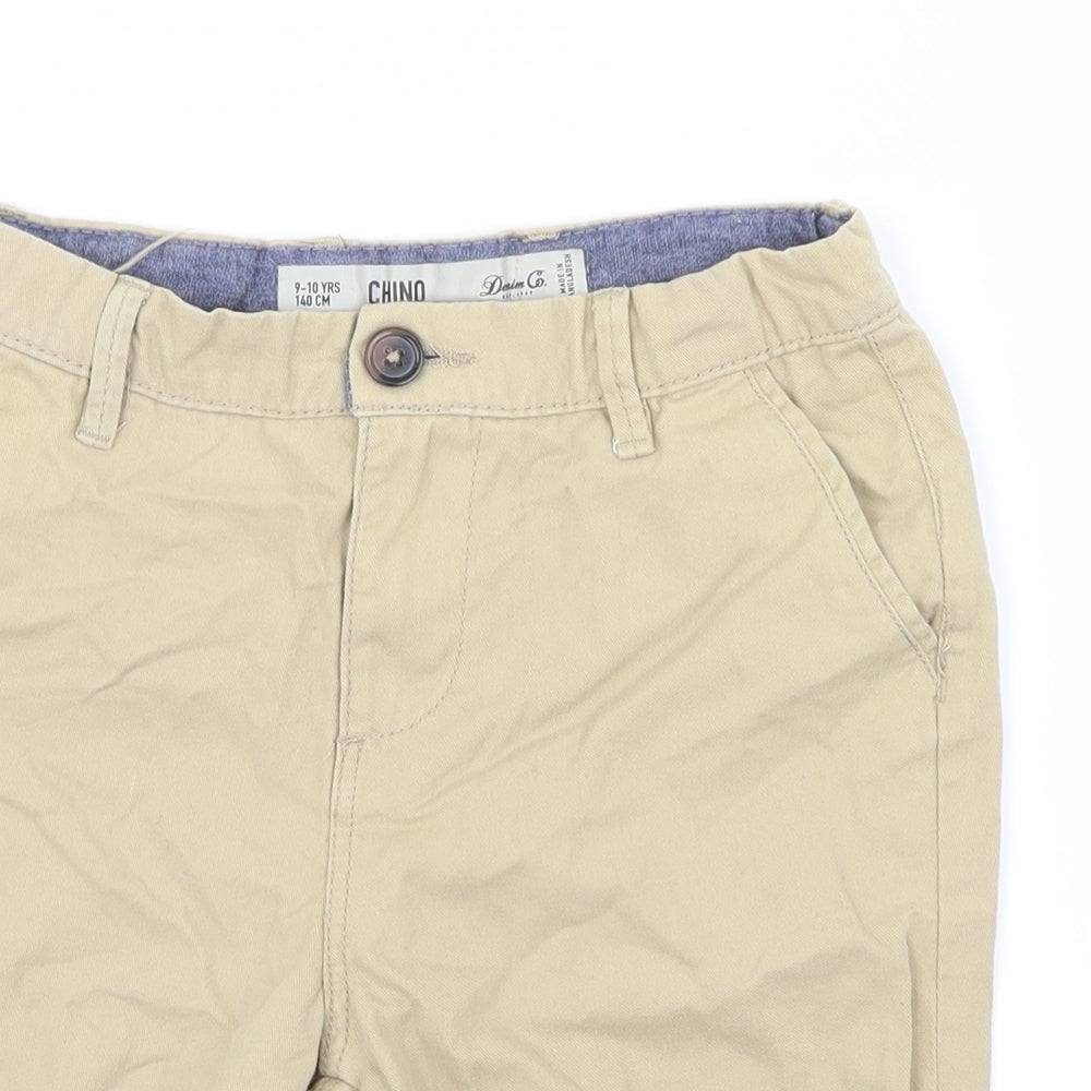 Primak Boys Beige   Chino Shorts Size 9-10 Years