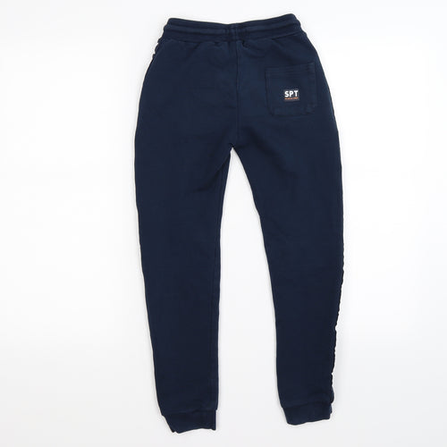 Mayoral Boys Blue   Jogger Trousers Size 9 Years - match