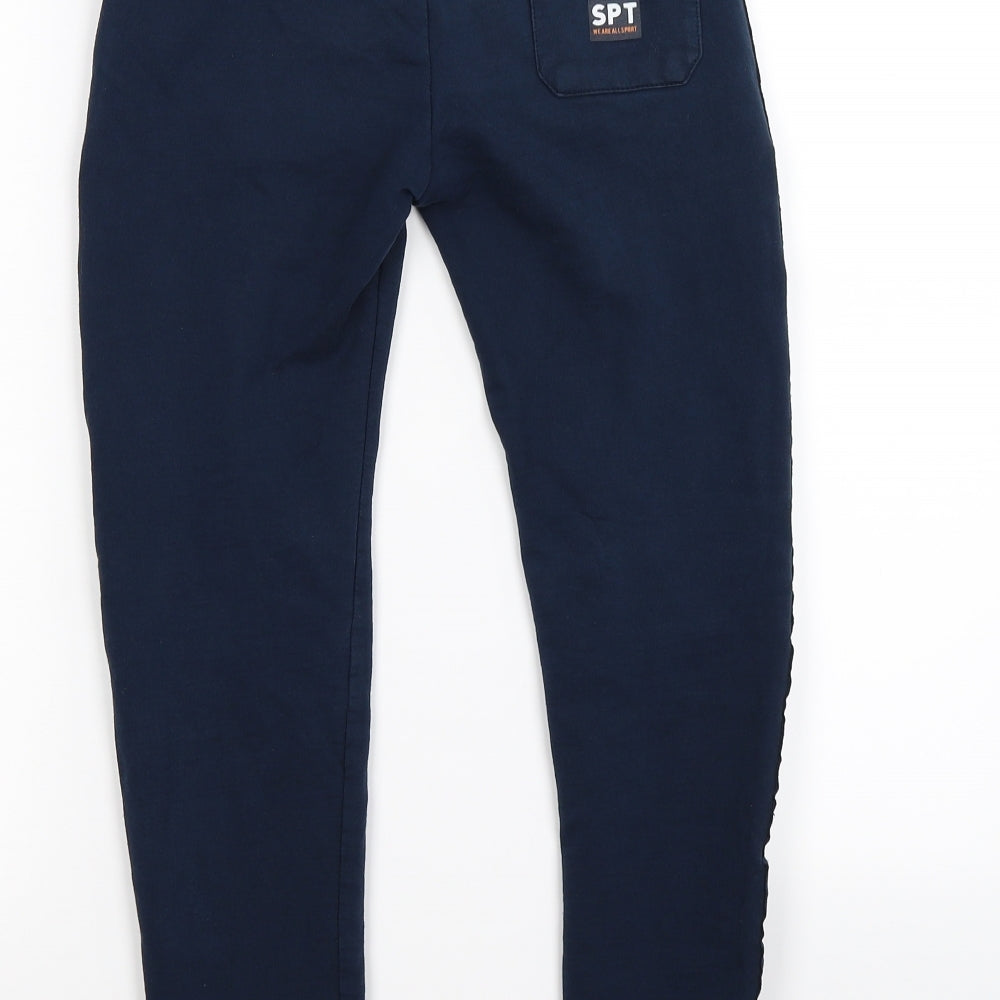 Mayoral Boys Blue   Jogger Trousers Size 9 Years - match