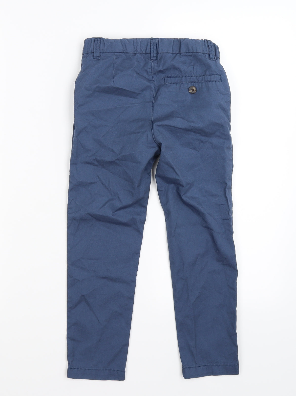 H&M Boys Blue   Chino Trousers Size 6 Years
