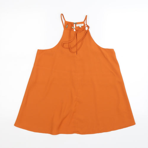 River Island Womens Orange   Basic Tank Size 8
