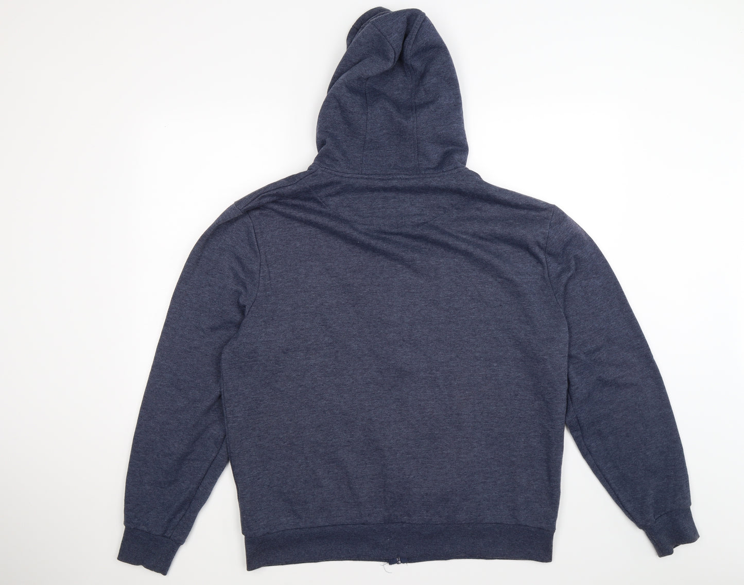 Peacocks Mens Blue   Full Zip Hoodie Size XL